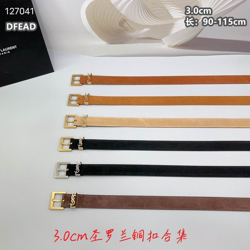 YSL belt 30mmX90-115cm 8L16